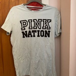 Pink shortsleeved shirt